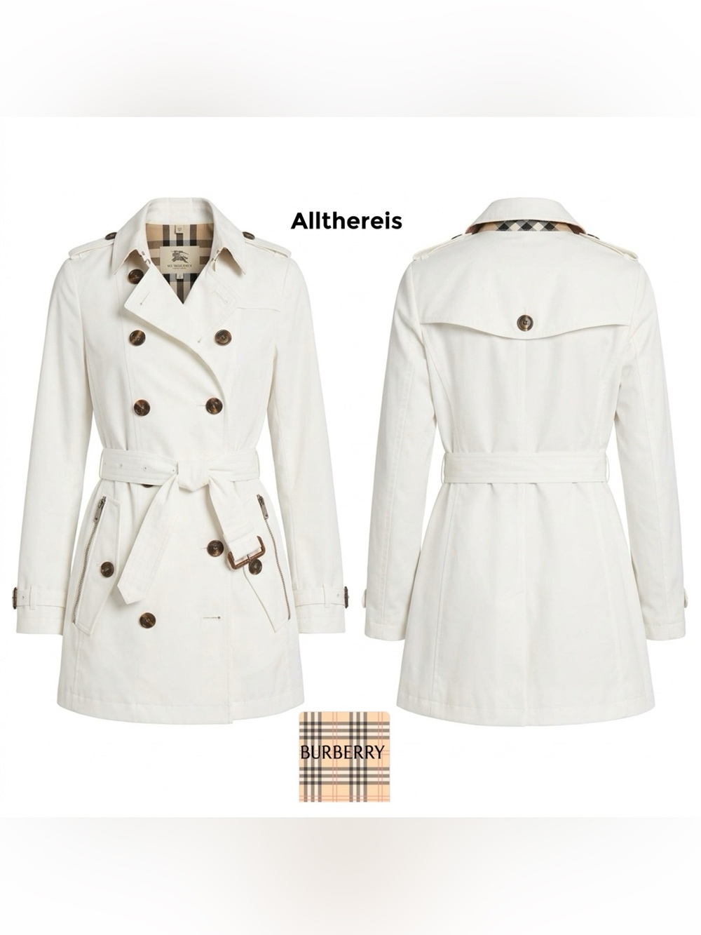 NWT Burberry Trench Brooksby coat 6 - Picture 3 of 16